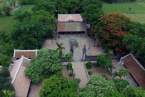 Đền thờ vua Đinh Tiên Hoàng tại Cố đô Hoa Lư. Ảnh: ITN