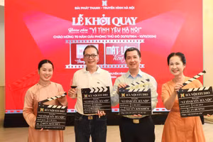 Dự án phim 'Vì tình yêu Hà Nội' vừa được khởi quay với sự tham gia của nhiều nghệ sĩ, diễn viên nổi tiếng.