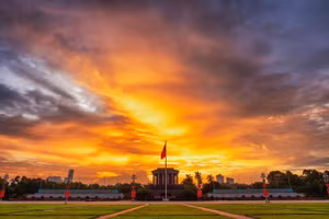 Từ Ba Đình hôm ấy đến khát vọng hôm nay chính là hành trình của niềm tin, của ý chí sắt đá và tình yêu mãnh liệt dành cho Tổ quốc. Ảnh minh họa: ITN.