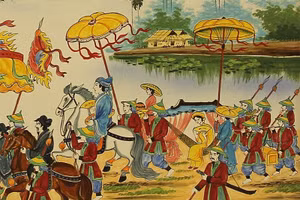 Vũ Giới đỗ Trạng nguyên ở tuổi 35. Ảnh minh hoạ