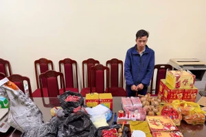 Vũ Quang Phúc sản xuất, vận chuyển pháo nổ trái phép.