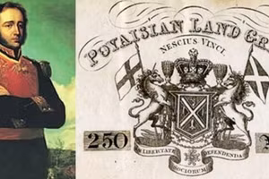 Gregor MacGregor và giấy chứng nhận cấp đất ở Poyais.