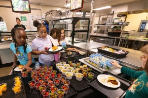 Học sinh Thụy Điển chọn ăn lành mạnh nhờ mô hình bữa ăn bền vững.