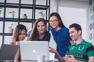 Sinh viên Hàn Quốc học tập tại Mỹ.