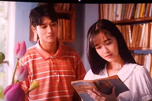 Vinh (Avin Lu) rung động trước Miền (Ngọc Xuân)… Ảnh: Bình Thanh