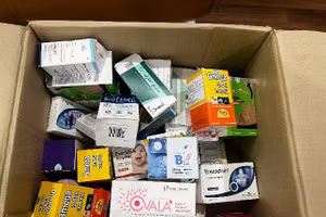 Nhiều loại thực phẩm chức năng giả bị cơ quan công an thu giữ.