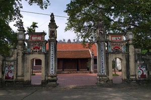 Đình Kim Sơn - nơi thờ hai danh tướng nhà Đinh là Cao Điền Công và Cao Đỗ Công.