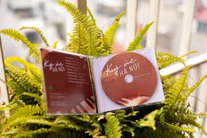 Album 'Ký ức Hà Nội' của nhạc sĩ Nguyễn Thành Trung.