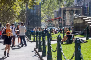 Nhu cầu sử dụng phương tiện cơ giới tại Melbourne giảm.