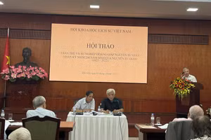 Hội thảo đánh giá về Hoàng giáp Nguyễn Tư Giản vào năm 2022.
