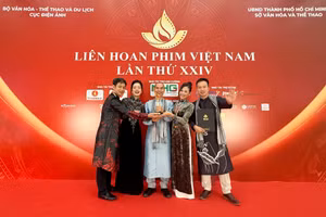 Phim 'Trạng Quỳnh nhí: Truyền thuyết Kim Ngưu' vừa được trao giải Bông Sen Vàng tại Liên hoan Phim Việt Nam lần thứ 24.