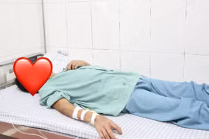 Sau 21 ngày điều trị, người bệnh đã khỏi, sức khỏe ổn định và được ra viện. Ảnh: BVCC 