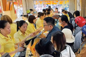 Ngân hàng Nhà nước sẽ thí điểm sàn giao dịch vàng theo 3 giai đoạn. Ảnh minh họa: INT