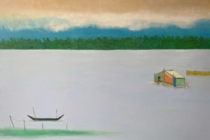 Tranh của họa sĩ Võ Tá Hùng.