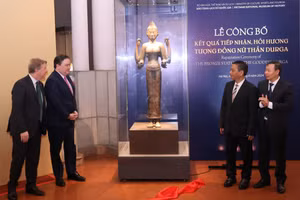 Ngày 18/6/2024, tượng đồng Durga được vận chuyển an toàn về lưu giữ tại kho bảo quản của Bảo tàng Lịch sử quốc gia.