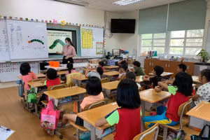 Số lượng học sinh tiểu học Hàn Quốc sụt giảm nghiêm trọng.