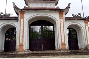 Nhà thờ họ Phan Huy tại xã Thạch Châu (Lộc Hà, Hà Tĩnh).