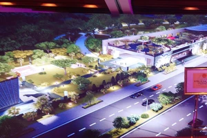 Ý tưởng thiết kế công viên di sản để phát huy giá trị di tích Vườn Chuối. Ảnh: Miên Thảo