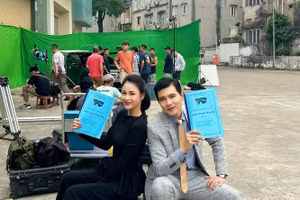 Lương Thu Trang trong phim 'Trạm cứu hộ trái tim'.