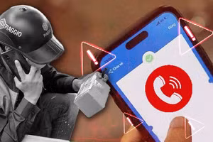 Đối tượng lừa đảo giả danh shipper thường gọi điện đúng thời điểm người dân chờ nhận hàng để chiếm đoạt tài sản. Ảnh minh họa: INT