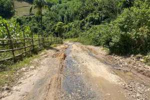 Dự án đường ĐH8 bị chậm tiến độ mấy năm nay.