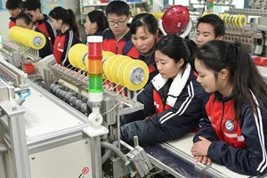 Mô hình giáo dục nghề nghiệp ngày càng phổ biến tại Trung Quốc.