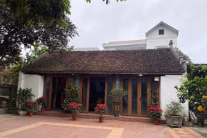 Nhà thờ cụ Hoàng giáp Kiều Phú tại quê hương Liệp Tuyết.