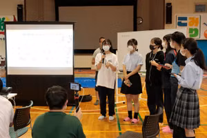 Học sinh ở Sapporo, Nhật Bản.