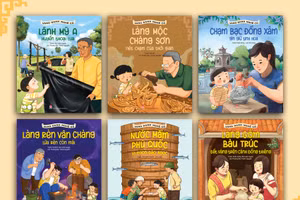 Bộ sách được minh họa bằng những hình ảnh tươi sáng, gần gũi, đậm bản sắc Việt. Nguồn: NXB Kim Đồng.