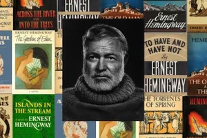 Văn chương Ernest Hemingway tràn ngập tinh thần tự lực. Ảnh: Lithub.com