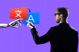AI có thể tự động dịch các tài liệu ngoại ngữ.
