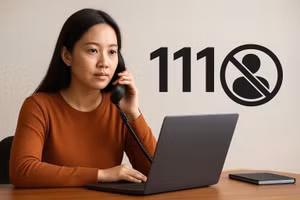 Tổng đài điện thoại quốc gia về phòng, chống mua bán người là số 111. Ảnh minh họa