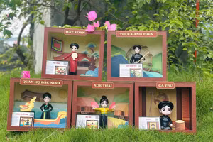 5 hộp trải nghiệm di sản đầy tính sáng tạo. Ảnh: NVCC
