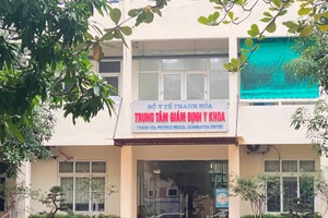 Trung tâm Giám định Y khoa Thanh Hóa. Ảnh: Hồng Đức