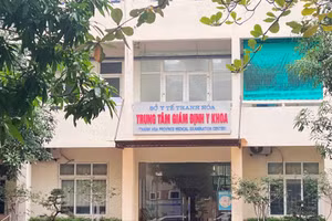 Trung tâm Giám định Y khoa Thanh Hóa. Ảnh: Hồng Đức