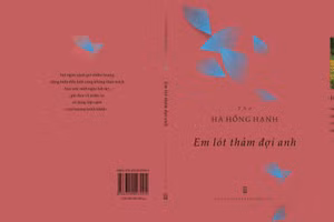 'Em lót thảm đợi anh' của Hà Hồng Hạnh do NXB Hội Nhà văn ấn hành.