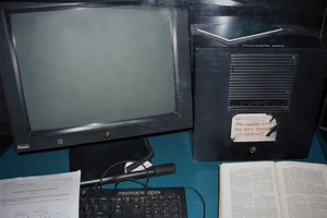 Chiếc máy tính mà Tim Berners-Lee đã sử dụng để tạo nên trang web đầu tiên trên thế giới. Ảnh: ITN