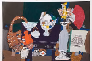 'Không đề' của họa sĩ Đặng Xuân Hòa.