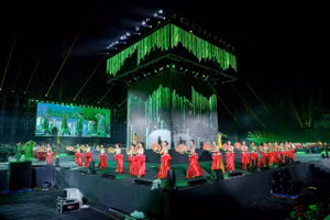 Dự kiến, chương trình khai mạc Festival lần II sẽ diễn ra vào tối 11/9 tại Hoàng thành Thăng Long. Ảnh: BTC.