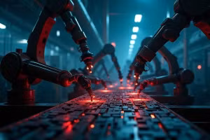 Thách thức lớn nhất liên quan đến 'nhà máy trong bóng tối' là nguy cơ mất việc làm. Ảnh: INT