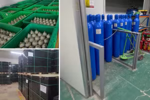 Một số tang vật vụ án.