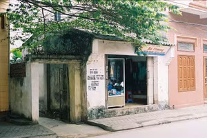 Nhà số 247 phố Hàng Nâu trước đây (Nam Định, Ninh Bình), nơi gắn bó với Tú Xương.