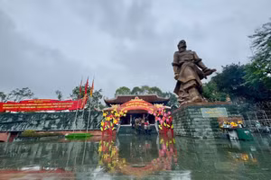 Từng bước xây dựng di tích quốc gia đặc biệt Gò Đống Đa trở thành điểm đến văn hóa - du lịch tiêu biểu của Thủ đô. Ảnh: ITN.