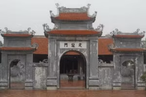 Đền thờ Lê Phụng Hiểu ngày nay. Ảnh: ITN