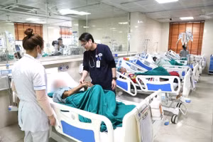 Tỷ lệ người bệnh đột quỵ từ 18 - 45 tuổi mà trung tâm tiếp nhận đã tăng gấp đôi so với các năm trước. Ảnh: BVCC