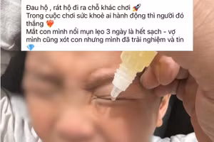 Một số bài viết chia sẻ về công dụng của việc... nhỏ nước cốt chanh vào mắt, mũi, tai. Ảnh chụp màn hình 