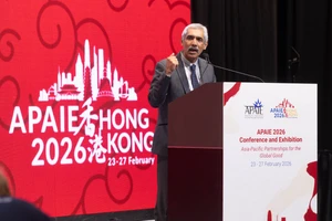 Giáo sư Venky Shankararaman tại APAIE 2026.