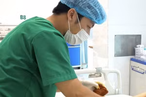 Sau 15 ngày điều trị và phẫu thuật, bệnh nhân có thể được tiến hành vá da trong thời gian tới. Ảnh: BVCC