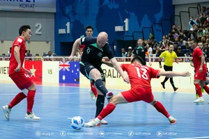 Đội tuyển futsal Việt Nam chiến thắng trước đội tuyển futsal Australia tại giải Vô địch Futsal Đông Nam Á 2024. Ảnh: INT.