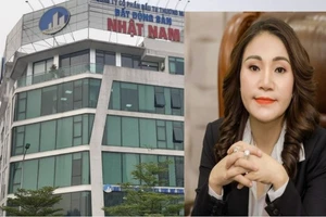 Bị can Vũ Thị Thúy Chủ tịch HĐQT kiêm Tổng Giám đốc Công ty Nhật Nam.